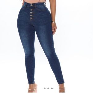Fashion Nova High Waisted Skinny Jeans